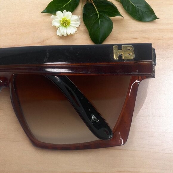 Harve Benard Sunglasses 401 Brown Frames Brown Gradient Lenses Made in Italy - Picture 3 of 12
